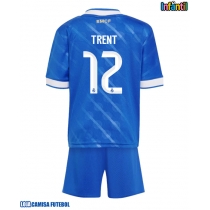Camisa de Futebol Real Madrid Alexander-Arnold #12 Equipamento Alternativo Infantil 2025-26 Manga Curta (+ Calças curtas)